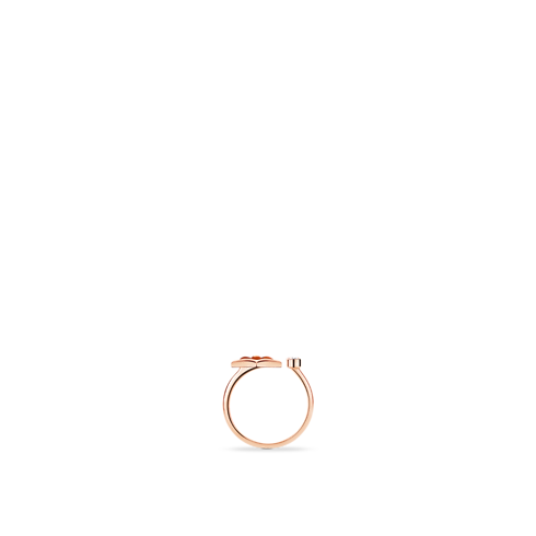 Color Blossom Mini Star Ring, Pink Gold, Cornelian and Diamond in Jewellery's Categories All Fine Jewellery collections by Louis Vuitton (Product zoom)