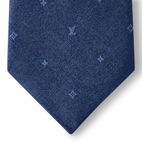 Constellation Denim Tie . in Men's Accessories Ties and Pocket Squares collections by Louis Vuitton (Product zoom)