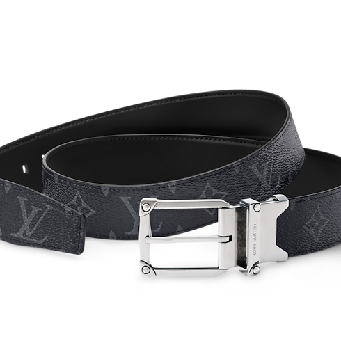 Corner Pin 35mm Reversible Belt in Men's Accessories Belts collections by Louis Vuitton (Product zoom)