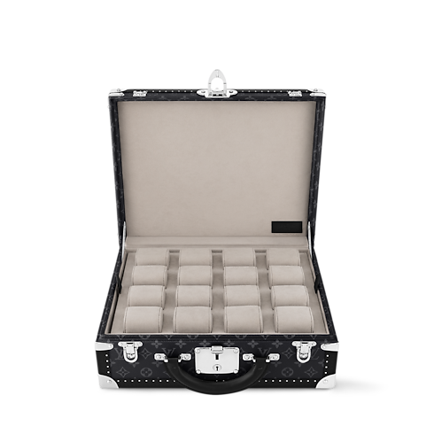 Cotteville 16 Montres Monogram Eclipse Monogram Eclipse in Trunks, Travel and Home's Trunks and Boxes Trunks and Suitcases collections by Louis Vuitton (Product zoom)