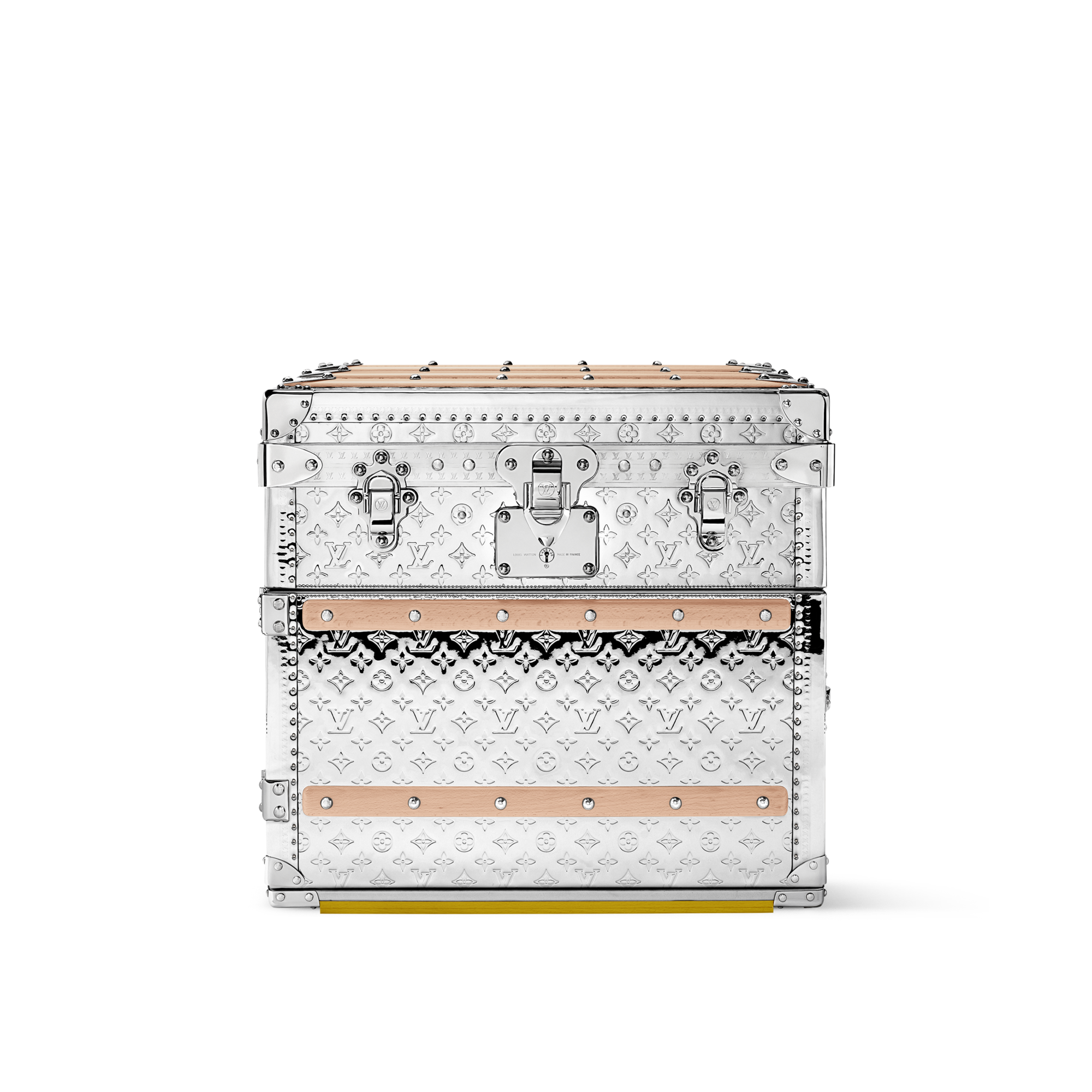 Courrier Lozine Carré Droite Other Monogram Canvas in Trunks, Travel and Home