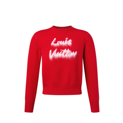Cursive Signature Pullover in Women's Ready-to-Wear Knitwear collections by Louis Vuitton (Product zoom)