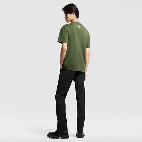 Damier Pique T-Shirt in Men's Ready-to-Wear T-shirts and Polos collections by Louis Vuitton (Product zoom)