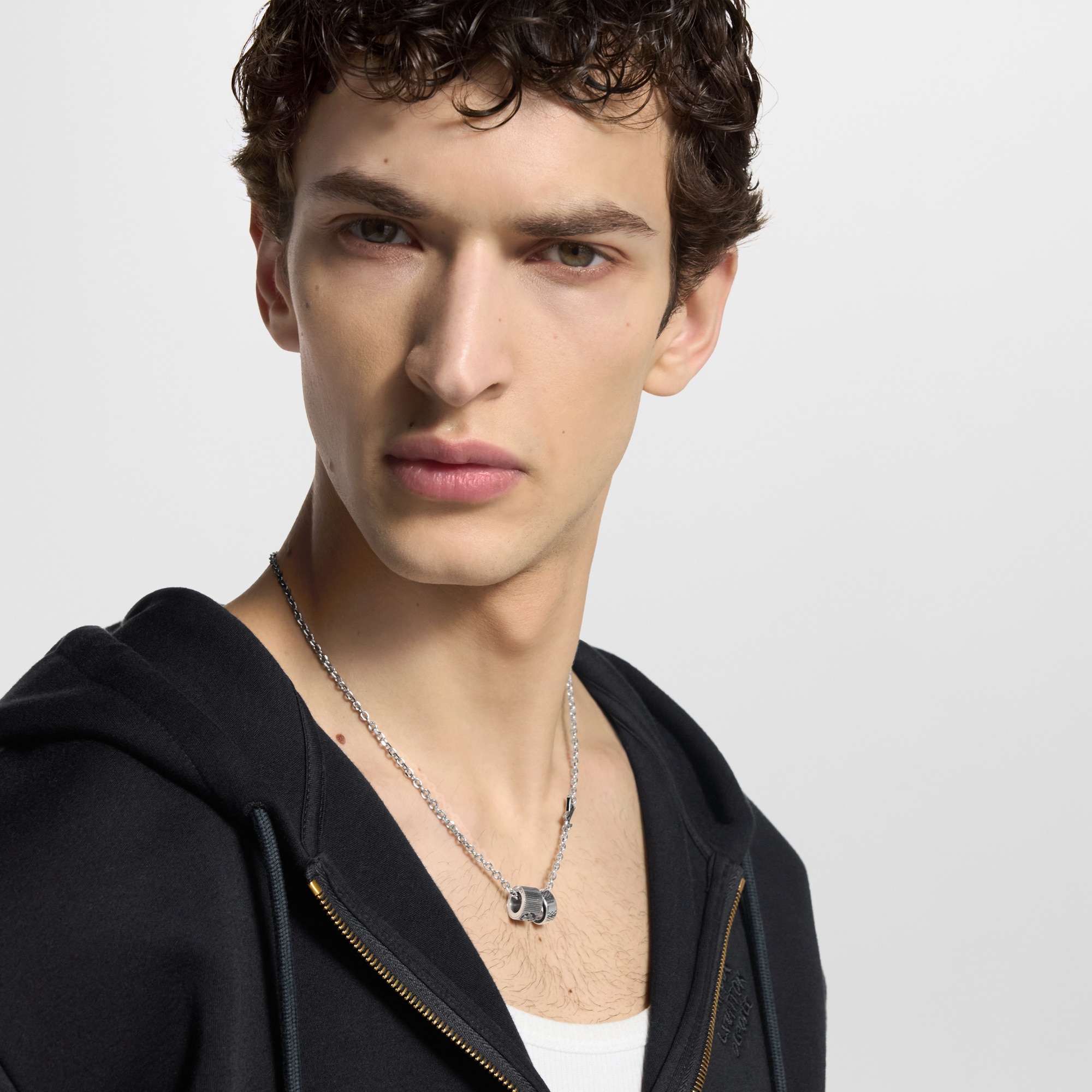 Damier Rings Pendant . in Men