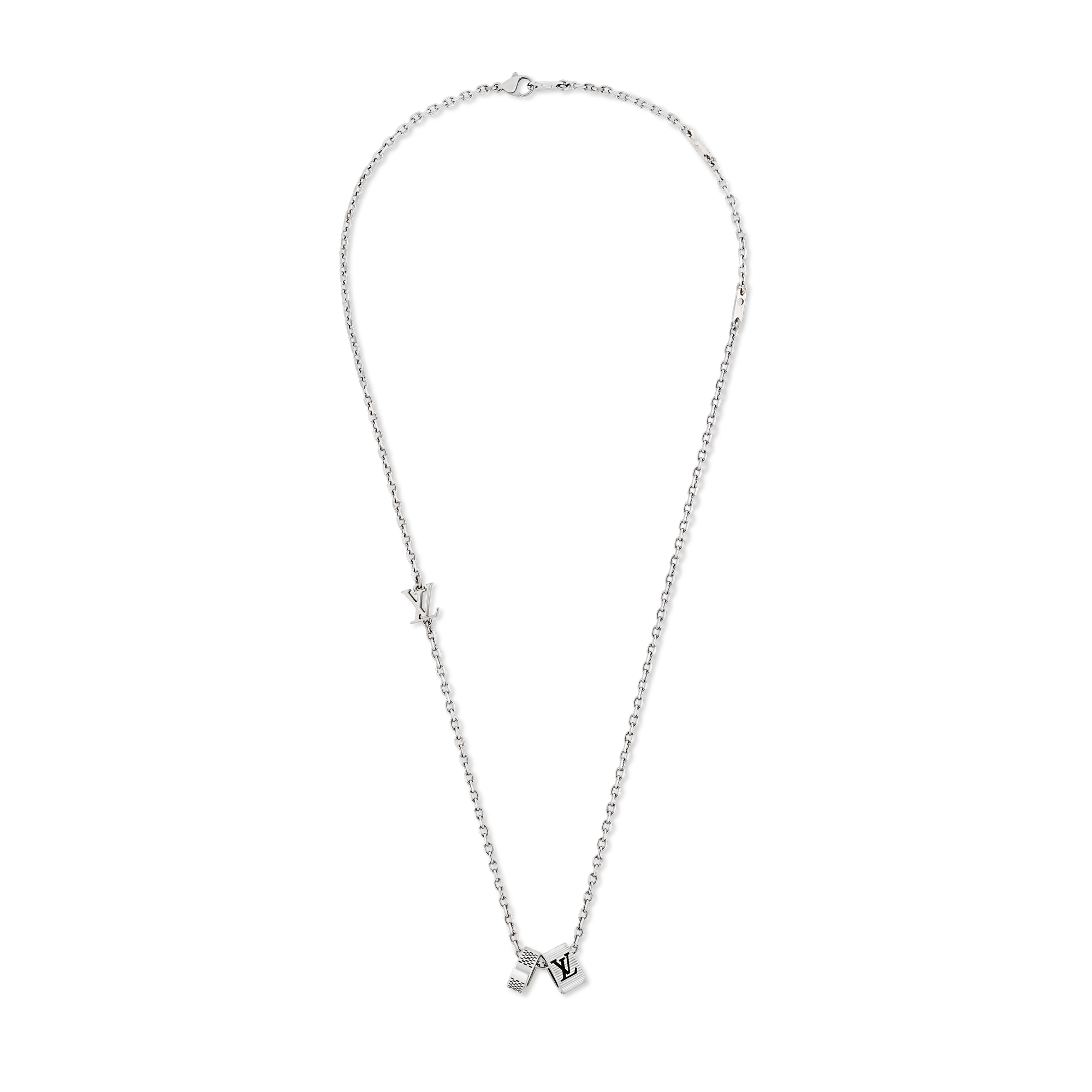 Damier Rings Pendant . in Men