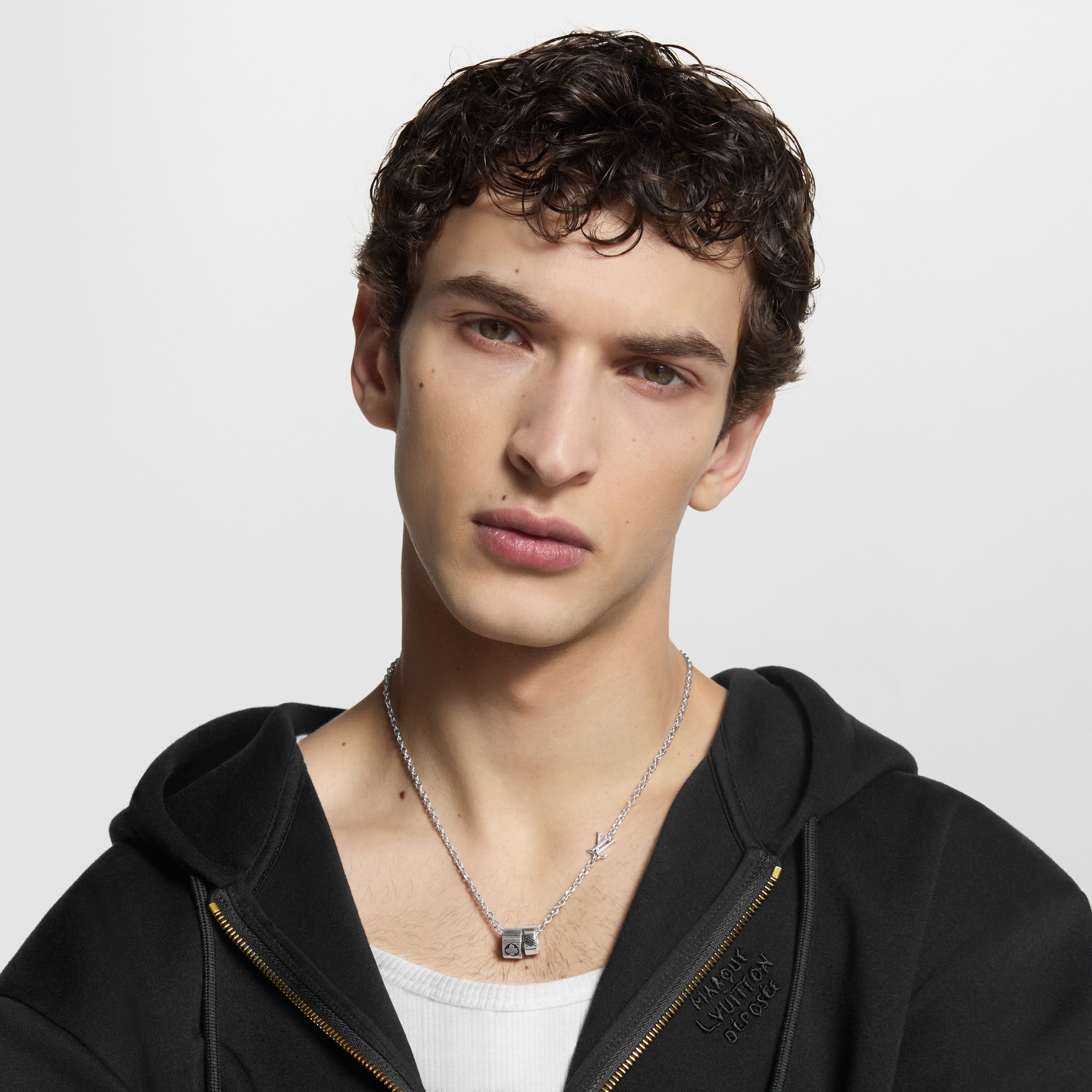 Damier Rings Pendant . in Men