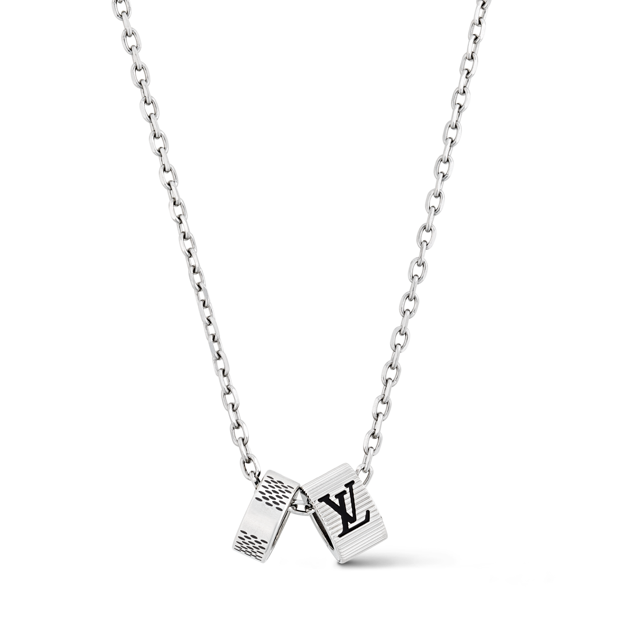 Damier Rings Pendant . in Men