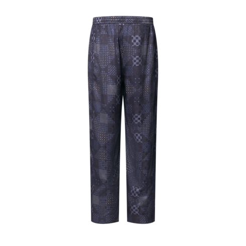 Damier Silk Blend Pajama Pants in Men's Ready-to-Wear All Ready-to-Wear collections by Louis Vuitton (Product zoom)