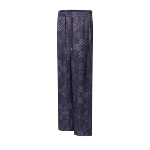 Damier Silk Blend Pajama Pants in Men's Ready-to-Wear All Ready-to-Wear collections by Louis Vuitton (Product zoom)