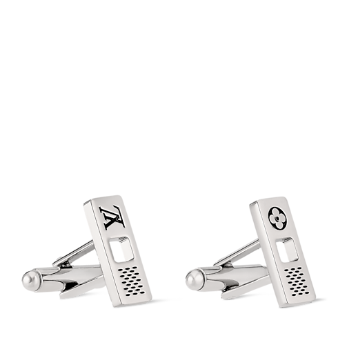 Damier Staples Cut Out Cufflinks . in Men's Fashion Jewellery All Fashion Jewellery collections by Louis Vuitton (Product zoom)