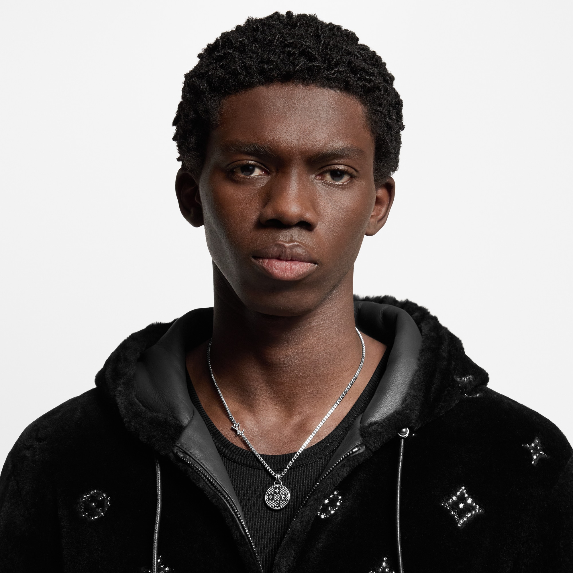 Damier Staples Pendant . in Men