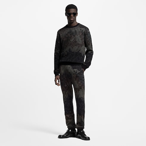 Damoflage Jacquard Pullover in Men's Ready-to-Wear All Ready-to-Wear collections by Louis Vuitton (Product zoom)