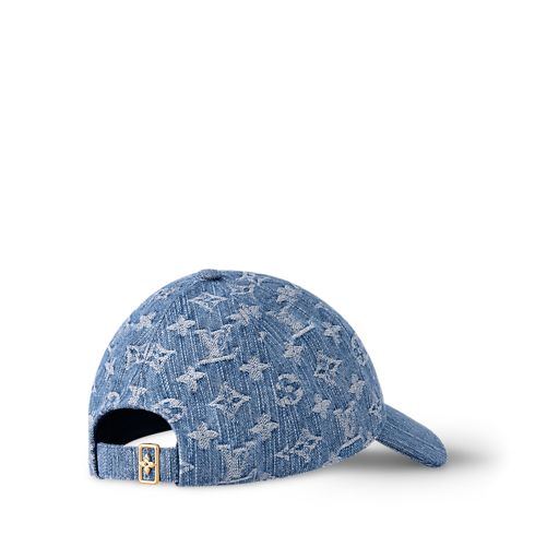 Denim Cap . in Women's Accessories Hats and Gloves collections by Louis Vuitton (Product zoom)
