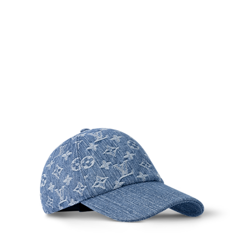 Denim Cap . in Women's Accessories Hats and Gloves collections by Louis Vuitton (Product zoom)