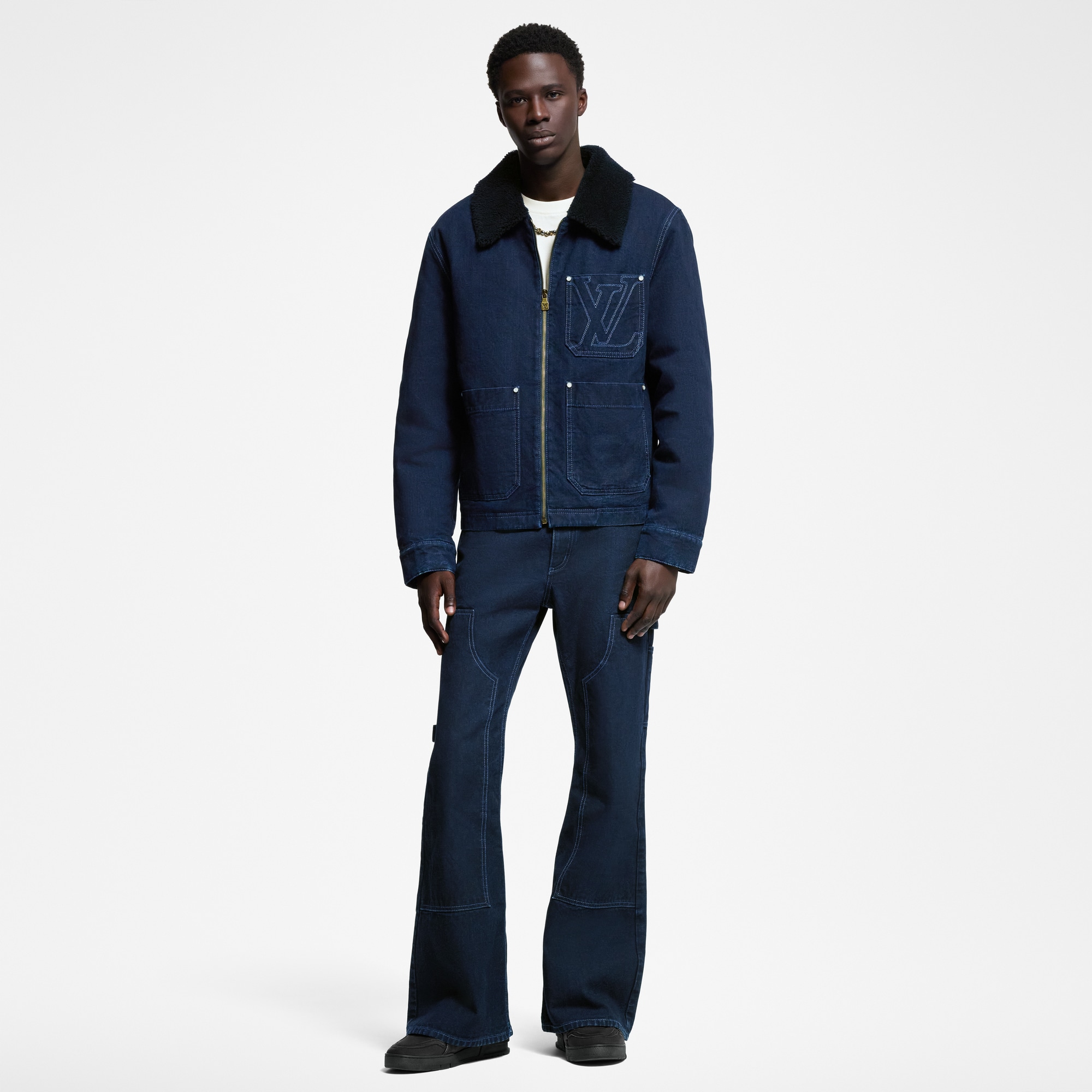 Denim Carpenter Pants  in Men
