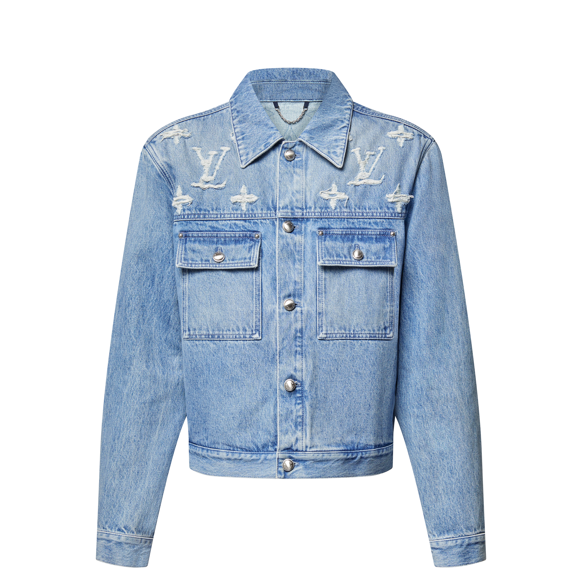 Denim Trucker Jacket  in Men