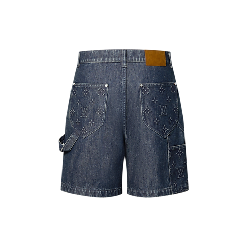 Denim Workwear Shorts in Men's Ready-to-Wear Denim collections by Louis Vuitton (Product zoom)