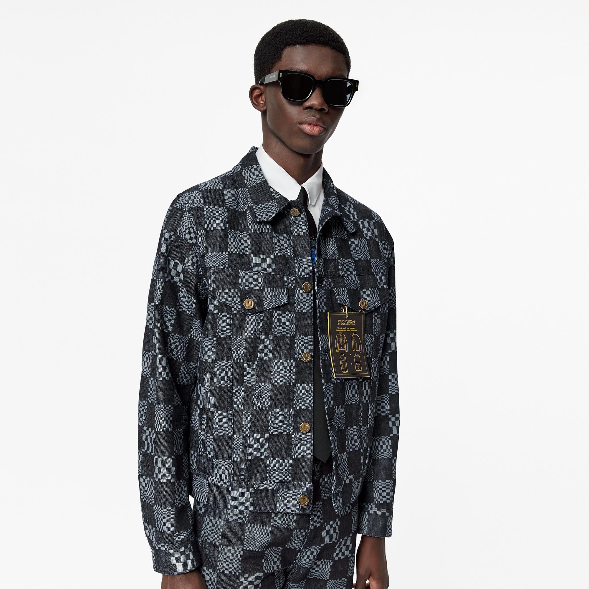 Distorted Damier Denim Jacket - Ready 