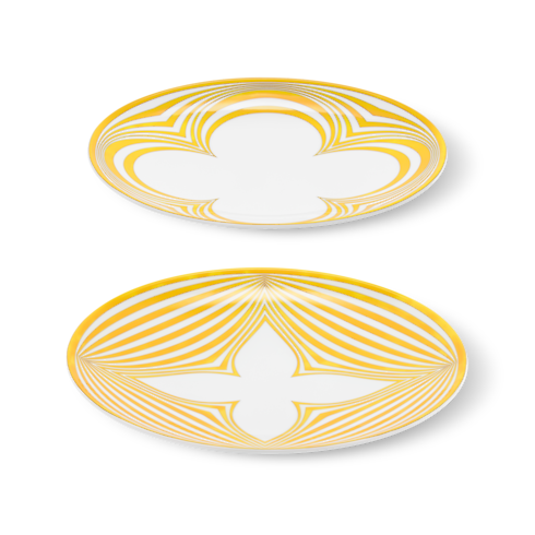 Dolce Vita Set Of 2 Dessert Plates in Trunks, Travel and Home's Home and Art of Dining Art of Dining collections by Louis Vuitton (Product zoom)