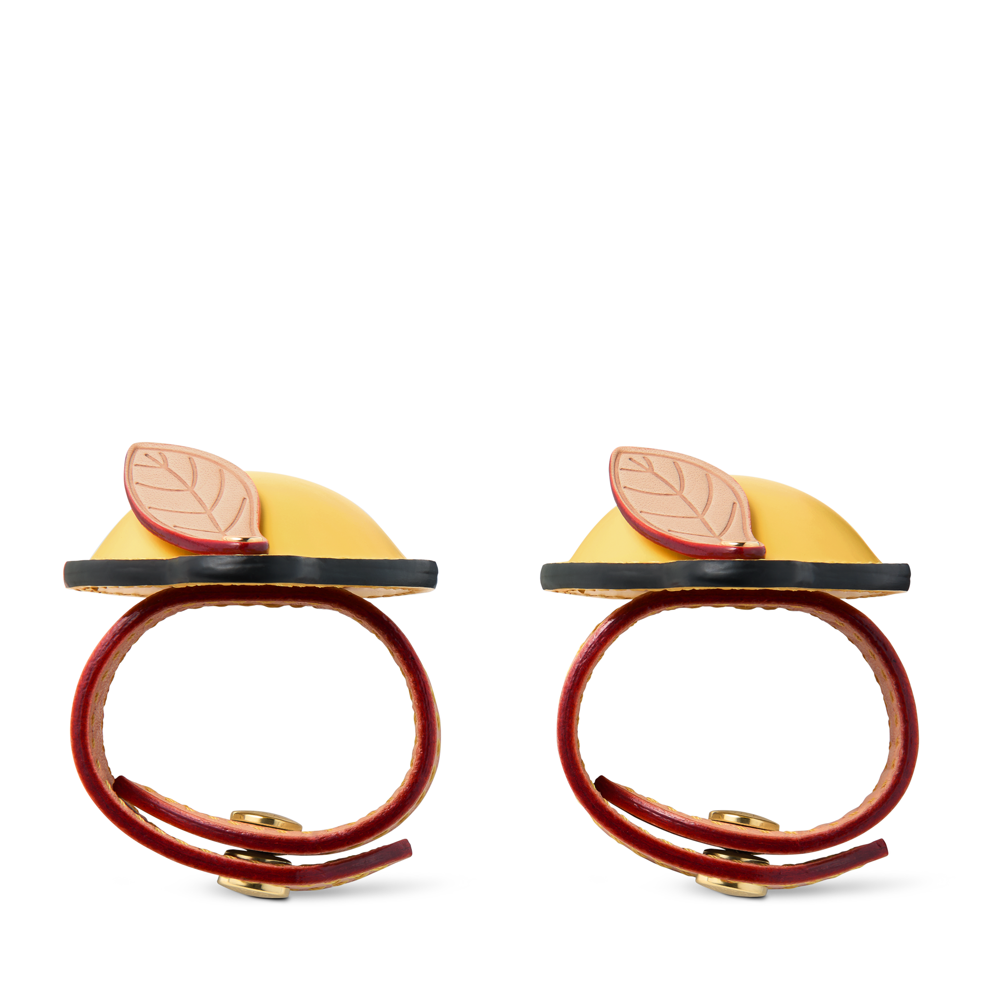 Dolce Vita Set Of 2 Napkin Rings  in Trunks, Travel and Home