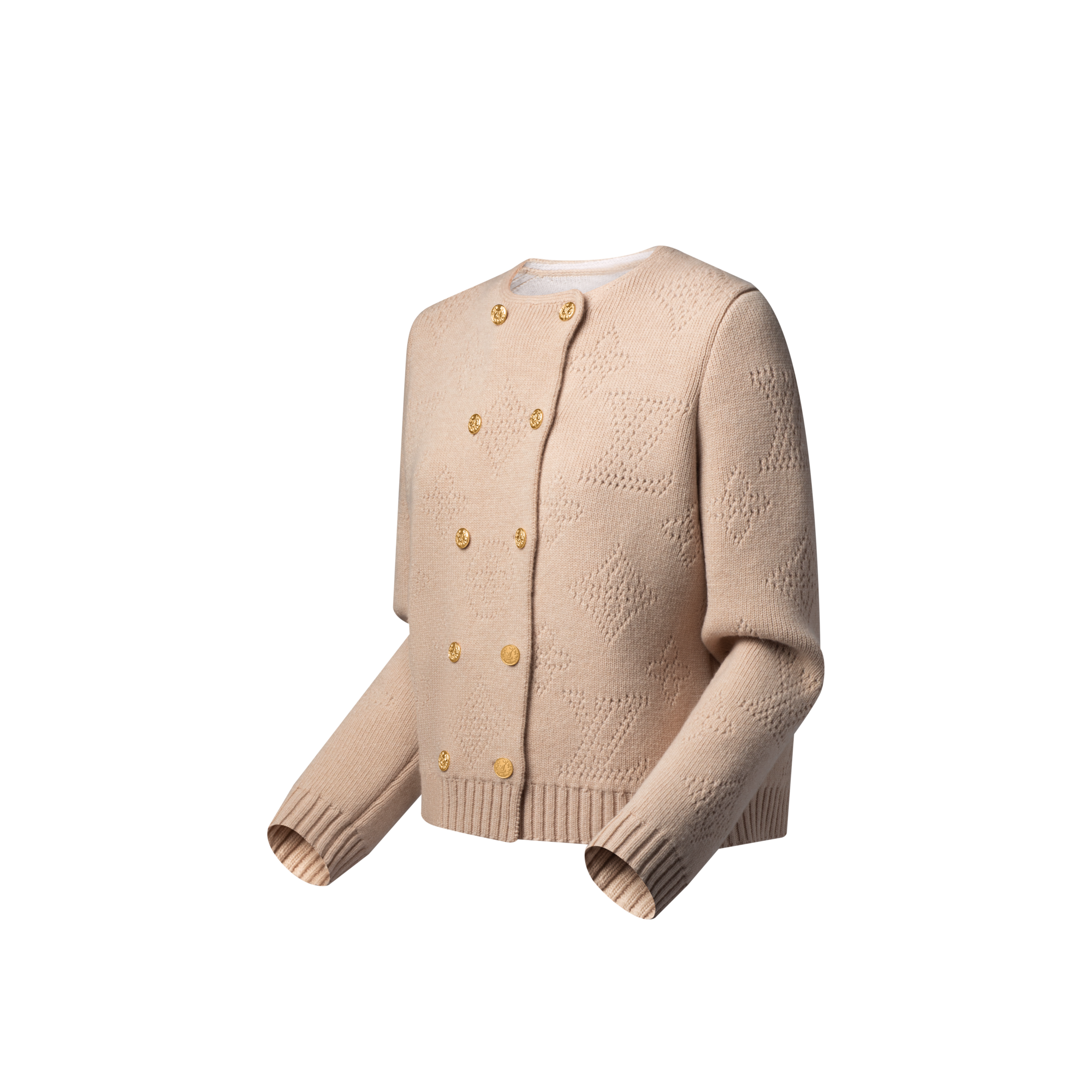 Double-Breasted Mahina Knit Cardigan  in Women