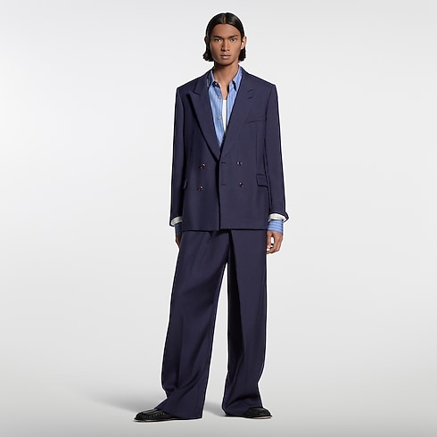 Double-Breasted Mohair Jacket in Men's Ready-to-Wear Blazers and Jackets collections by Louis Vuitton (Product zoom)