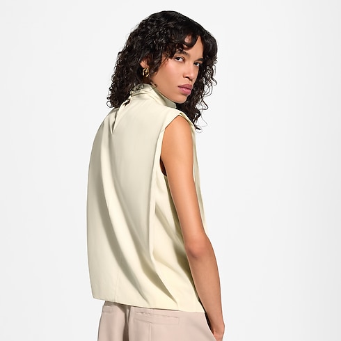 Drape Front Top in Women's Ready-to-Wear Tops and Shirts collections by Louis Vuitton (Product zoom)