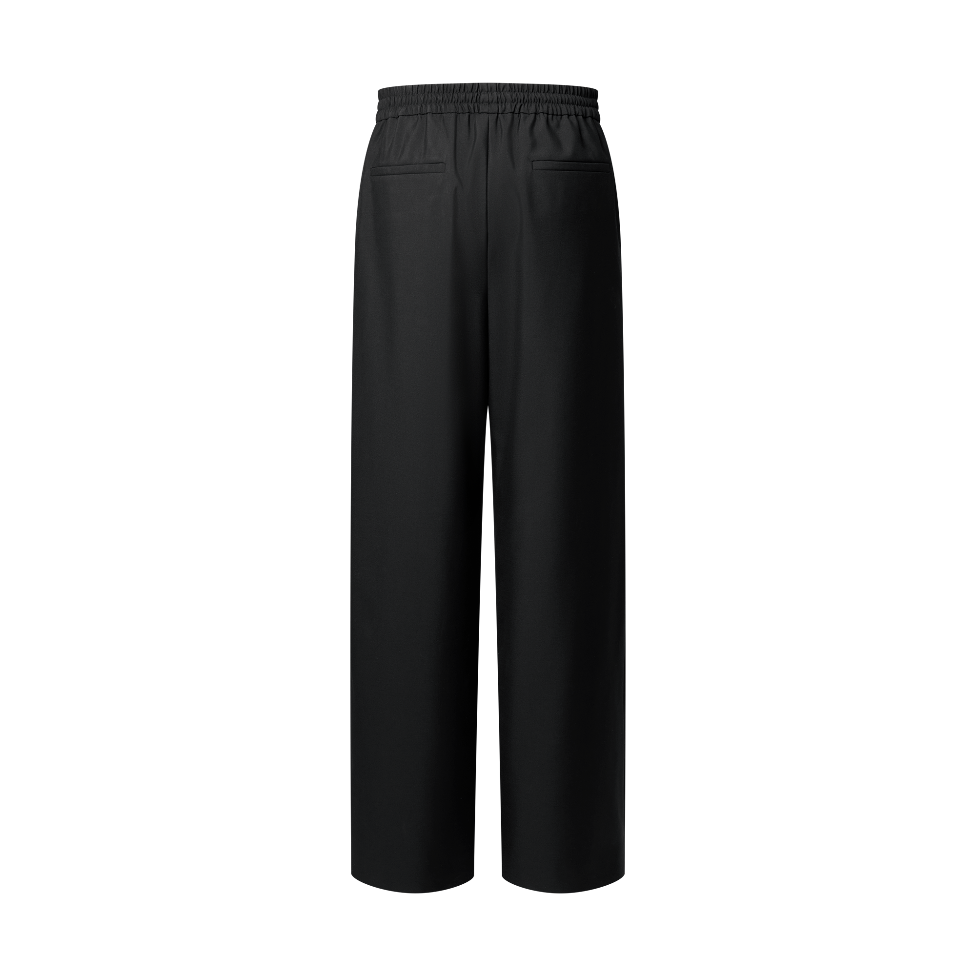 Drawstring Wool Pants  in Men