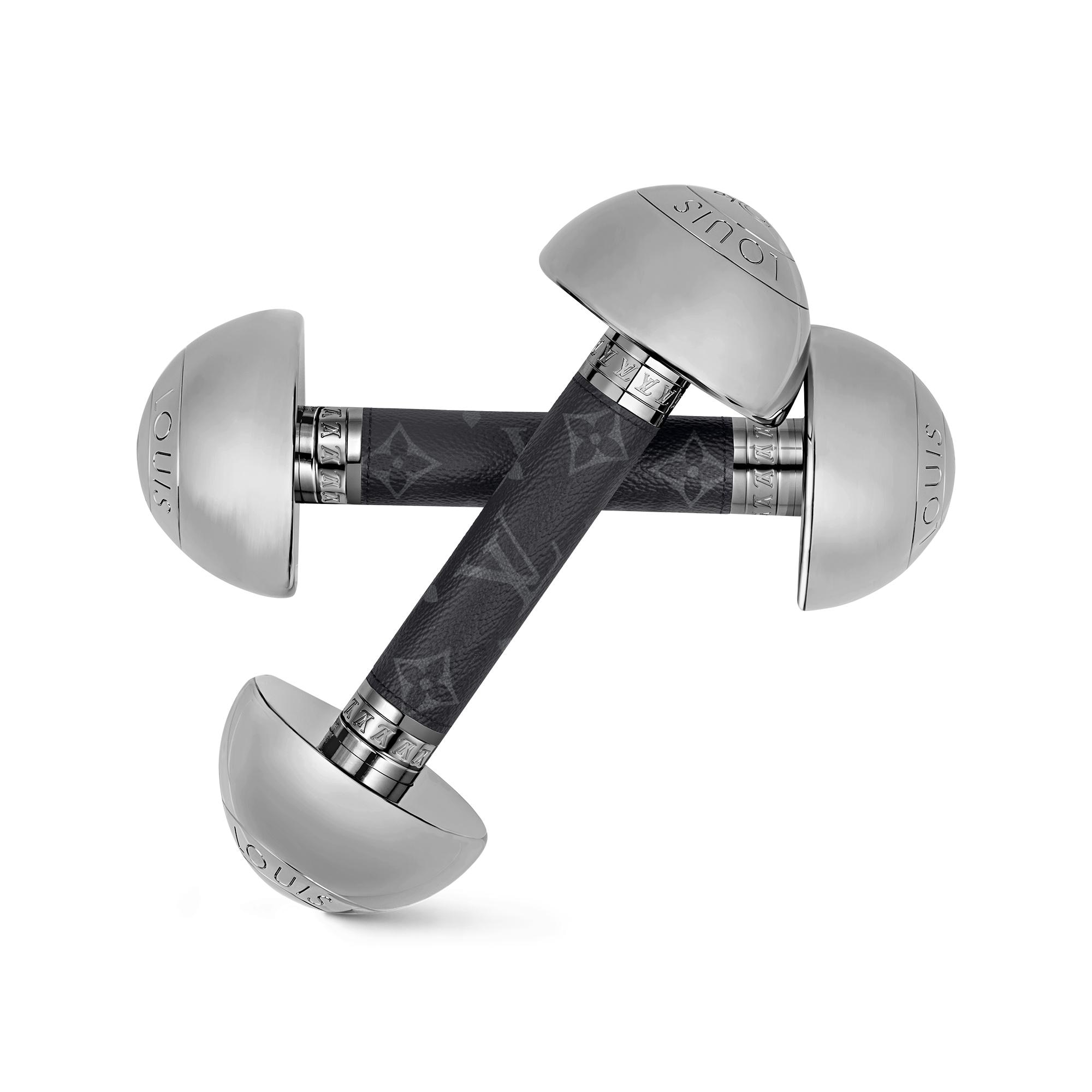 Dumbbells Monogram Eclipse Canvas 