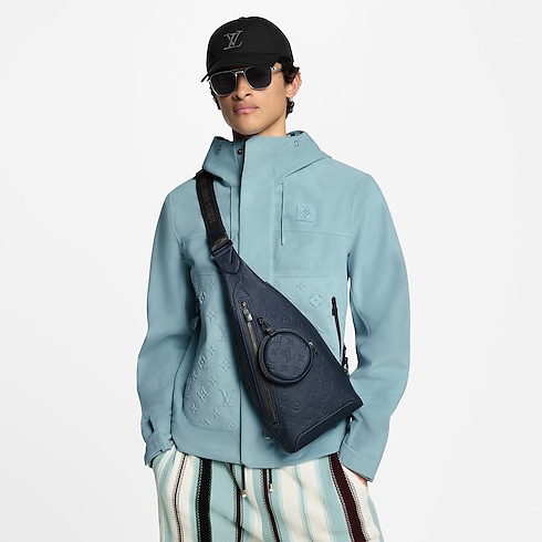 Duo Slingbag Monogram Shadow Leather in Bags and Small Leather Goods's Women Bags Newness collections by Louis Vuitton (Product zoom)