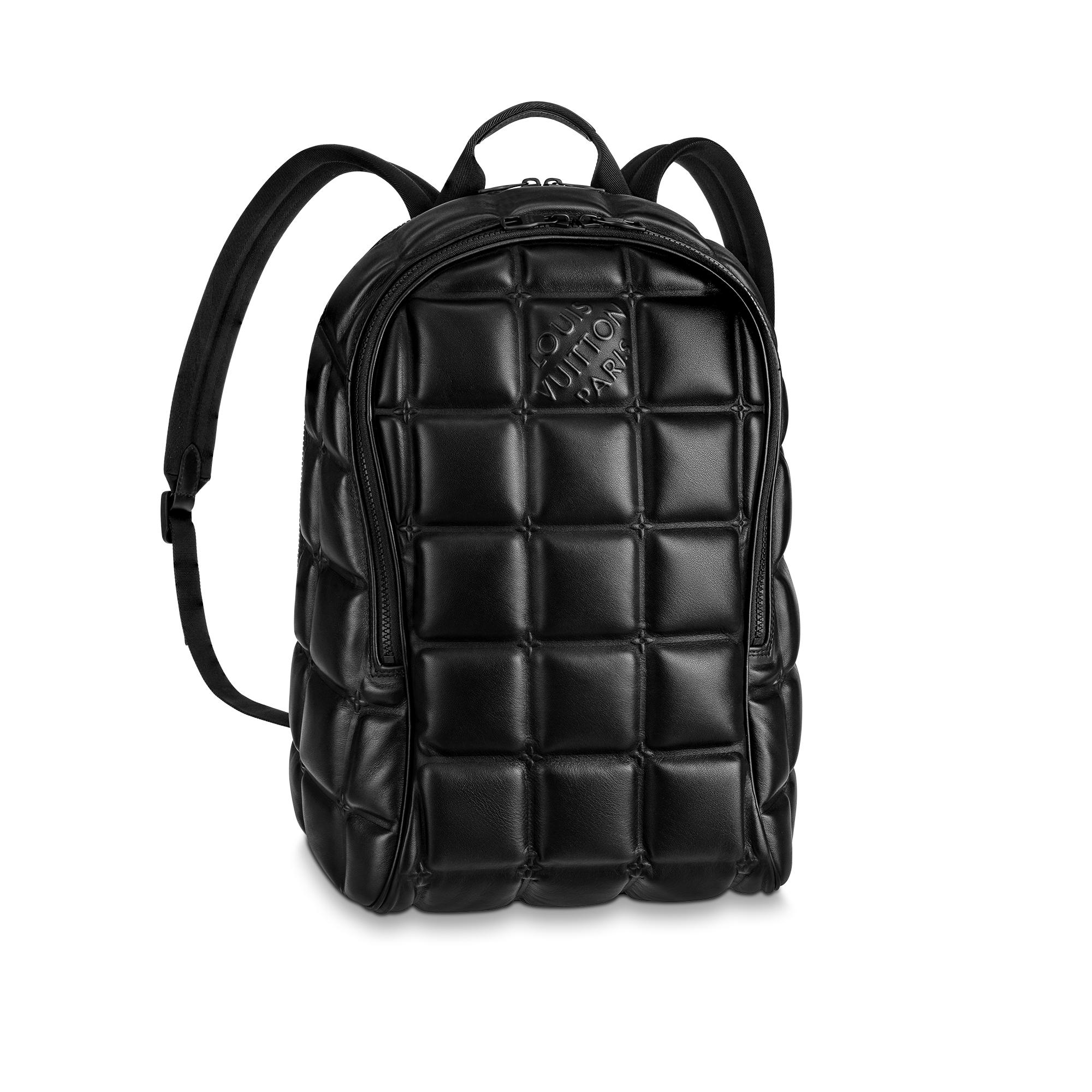 black louis vuitton backpack mens