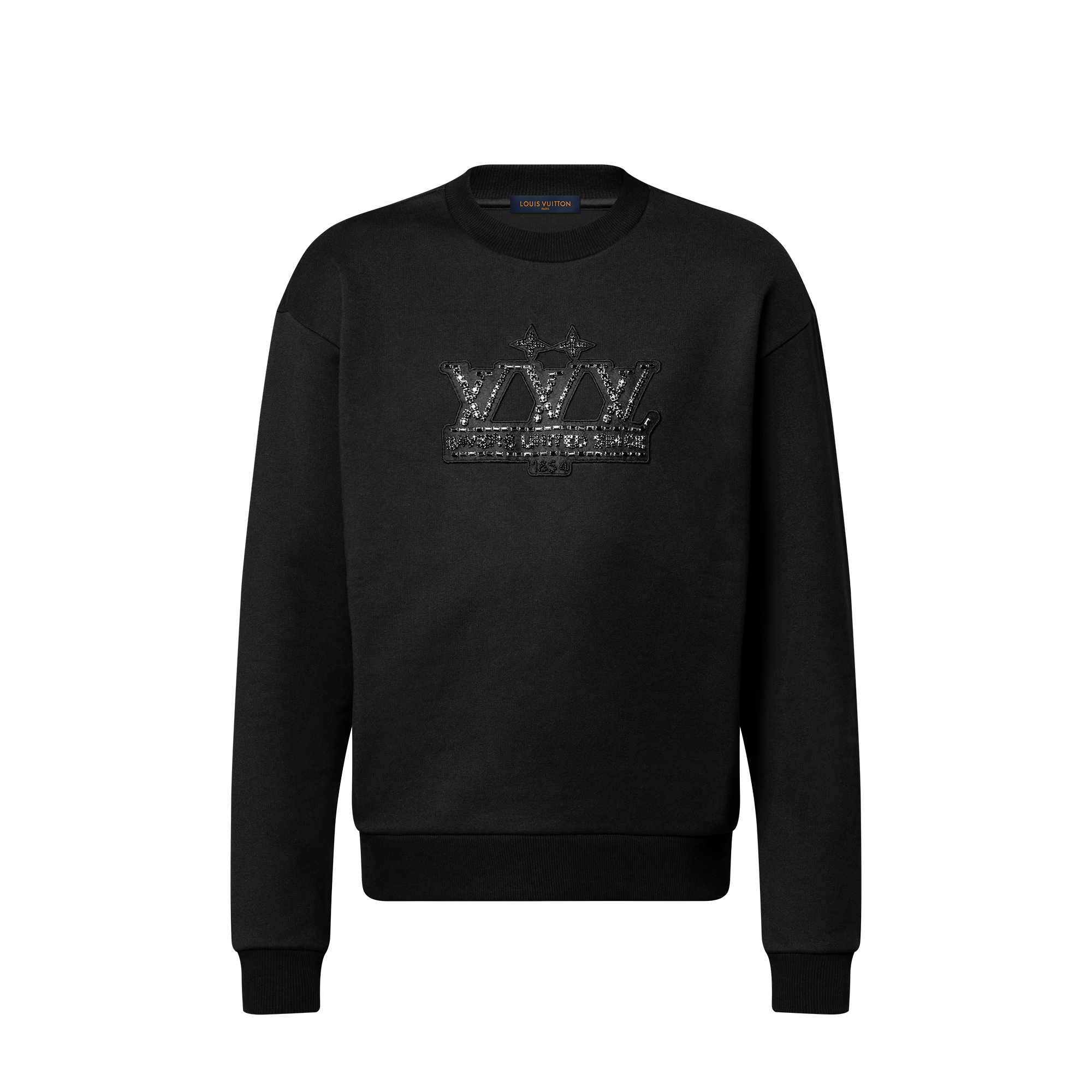 Embellished Signature Patch Sweatshirt  in Men