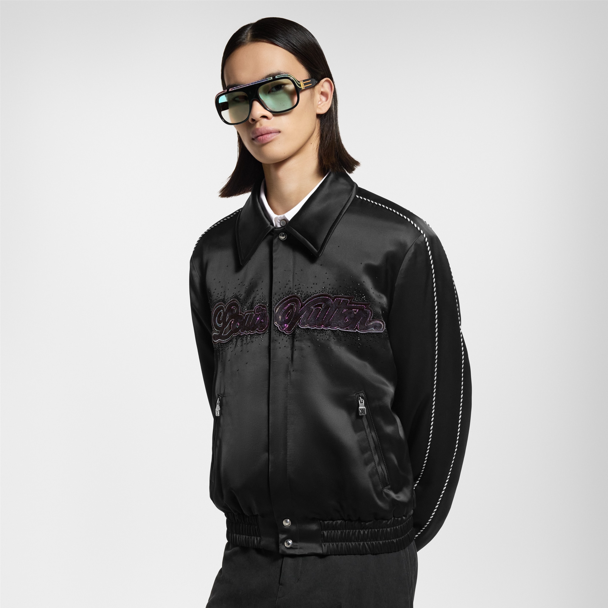 Embellished Souvenir Blouson  in Men
