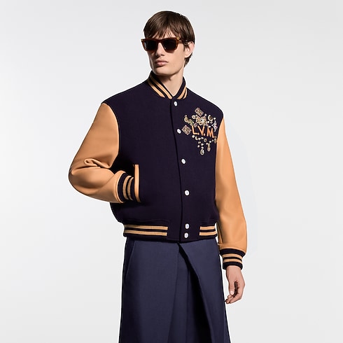 Embellished Varsity Jacket in Men's Ready-to-Wear Outerwear and Coats collections by Louis Vuitton (Product zoom)