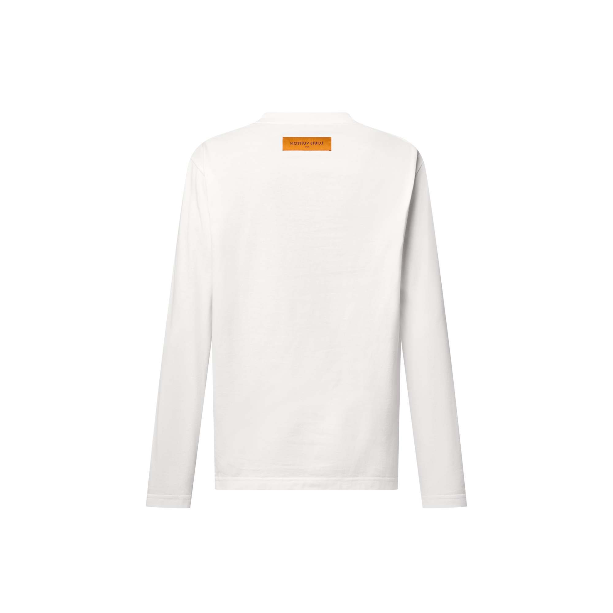 Embossed LV Long-Sleeved T-Shirt  in Men