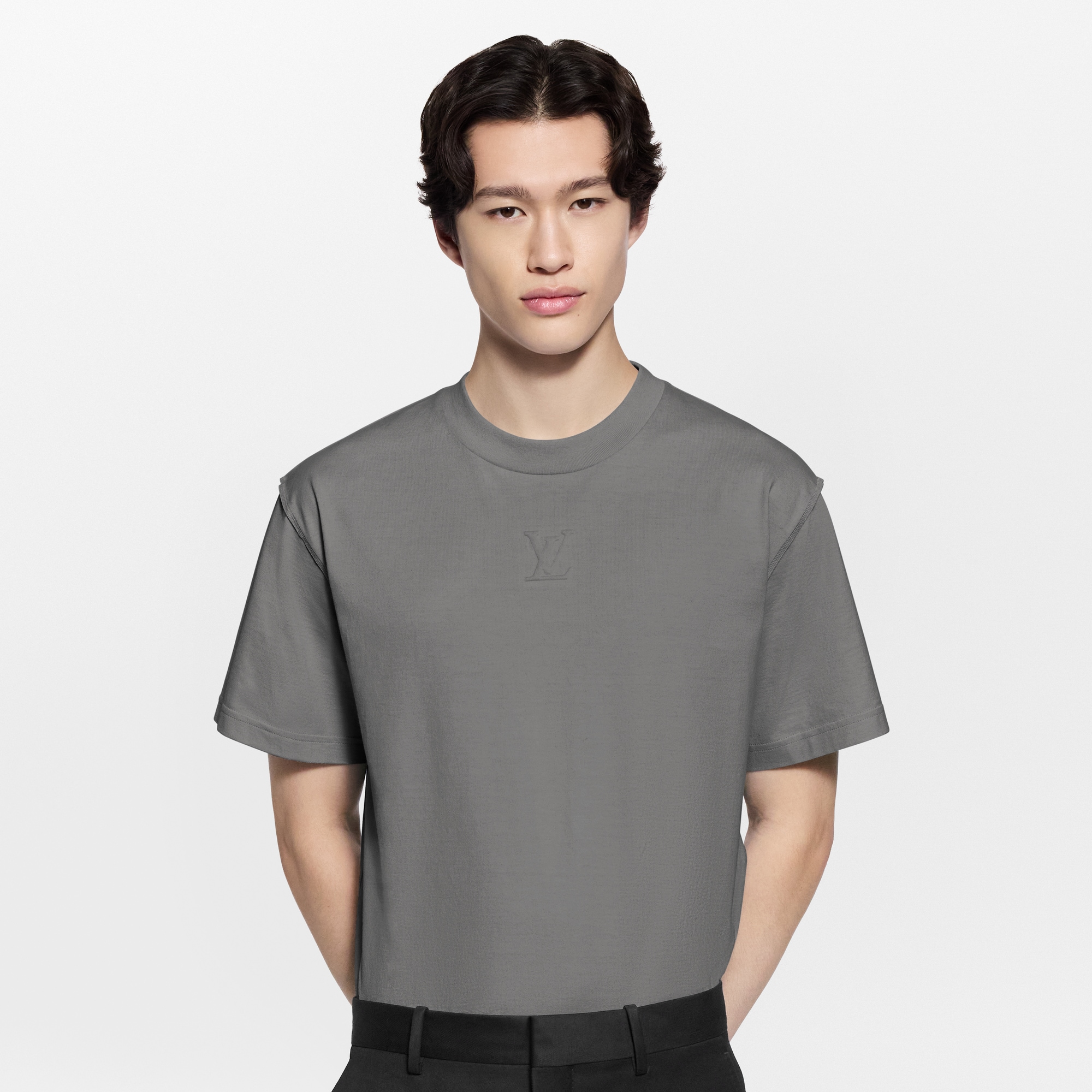 Embossed LV T-Shirt  in Men