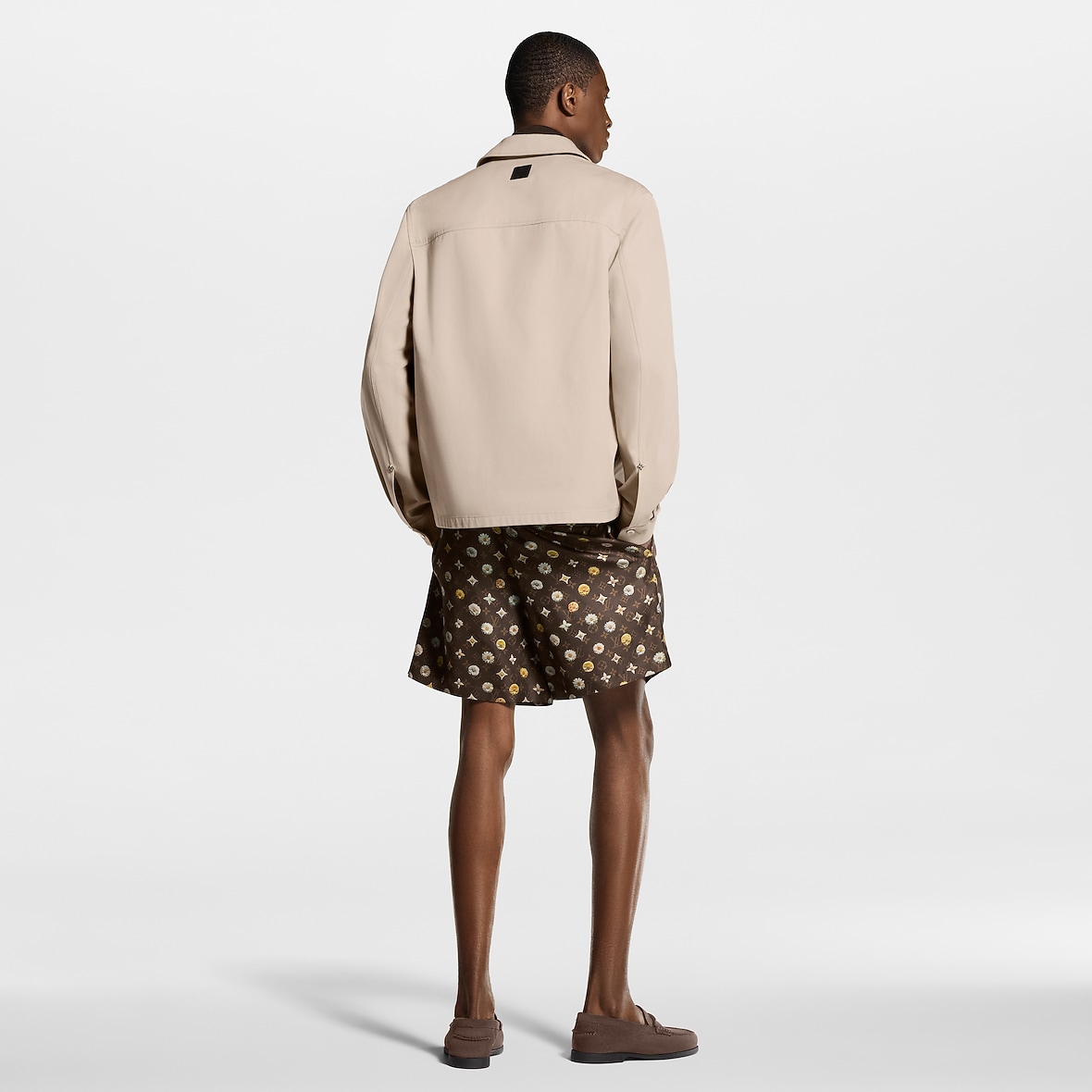 Embossed Signature Cotton Overshirt - Ready-to-Wear | LOUIS VUITTON