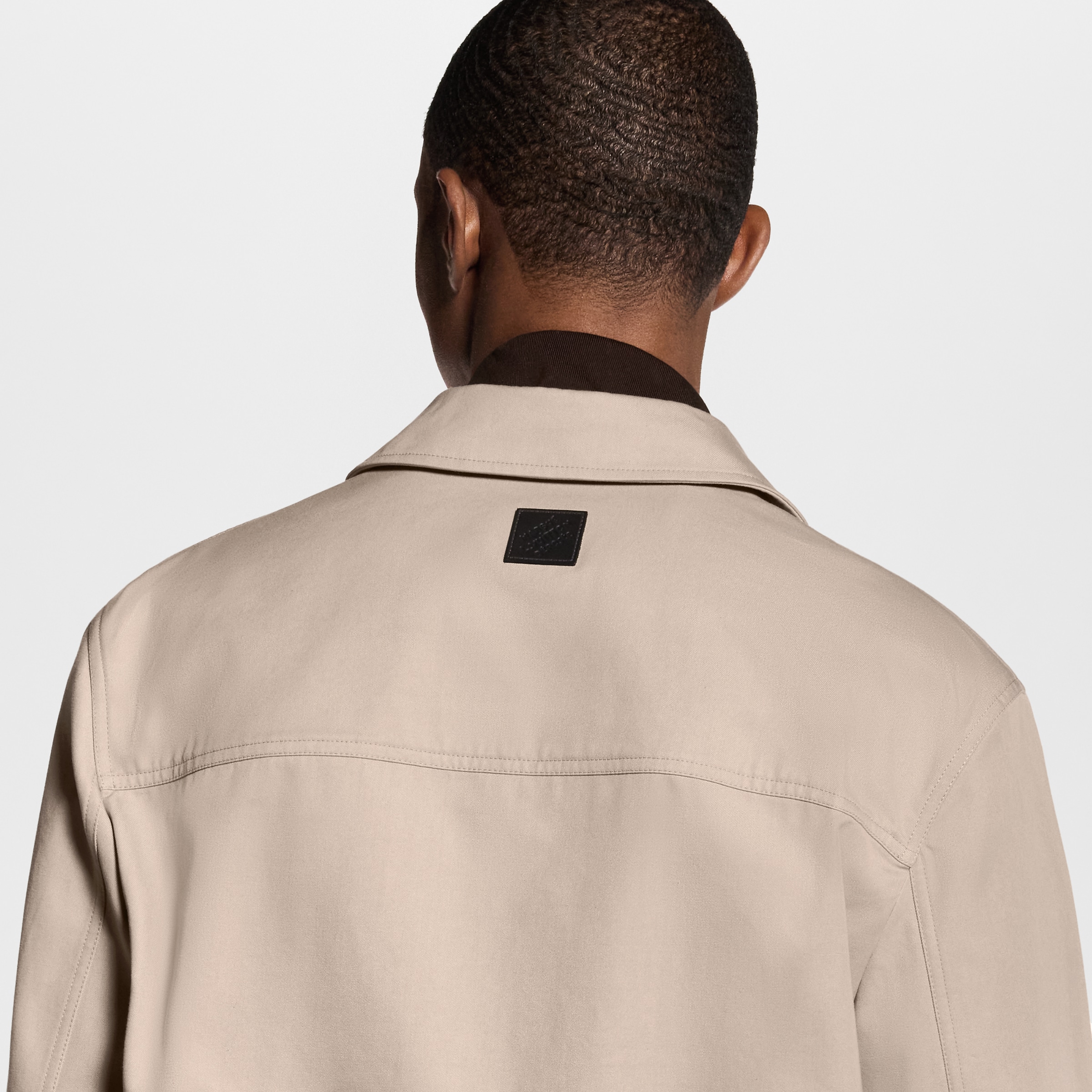 Embossed Signature Cotton Overshirt - Ready-to-Wear | LOUIS VUITTON