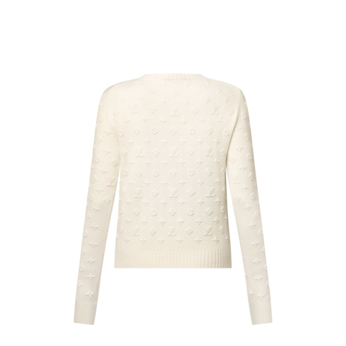 Embroidered Monogram Cashmere Pullover in Women's Ready-to-Wear Knitwear collections by Louis Vuitton (Product zoom)