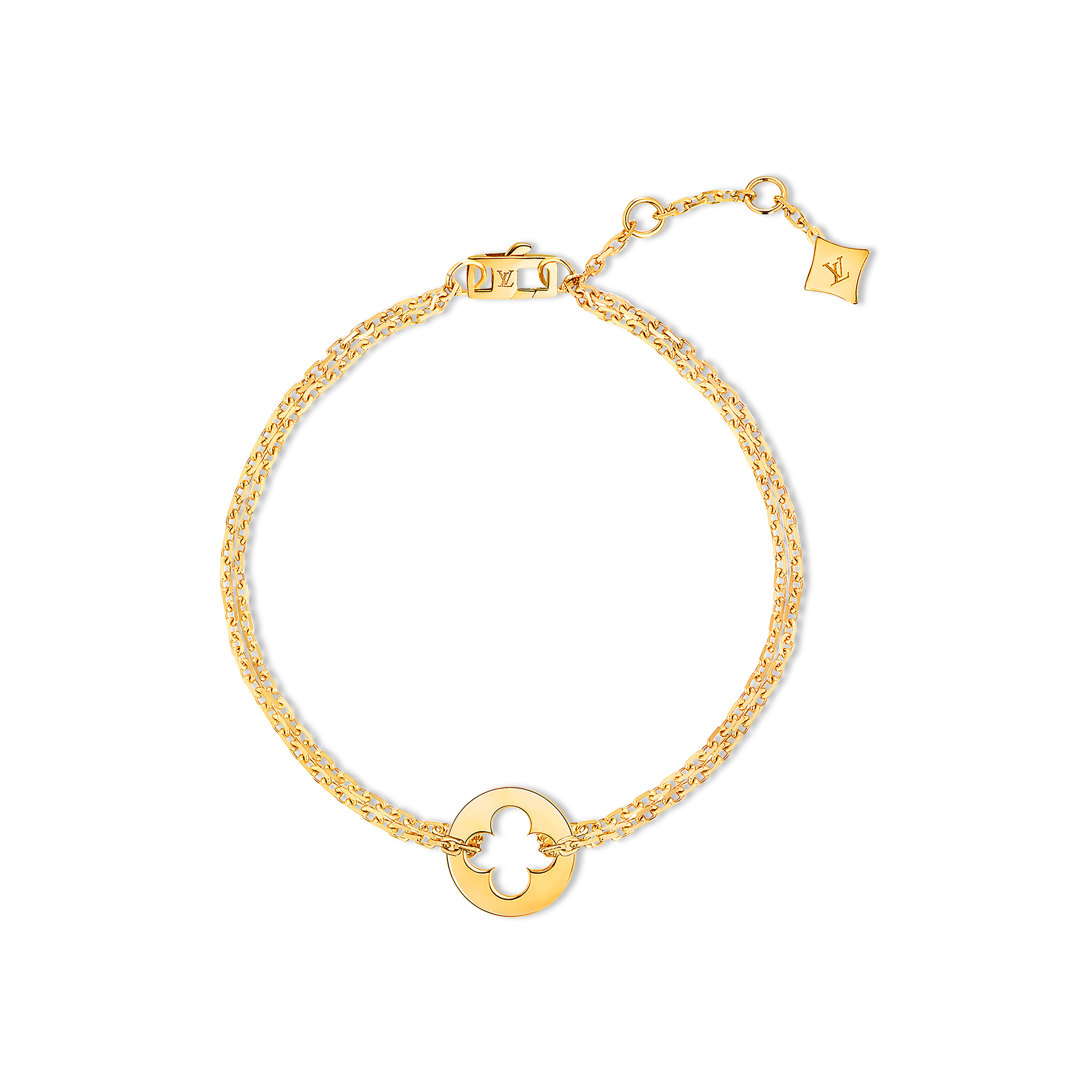 Empreinte Chain Bracelet, Yellow Gold 