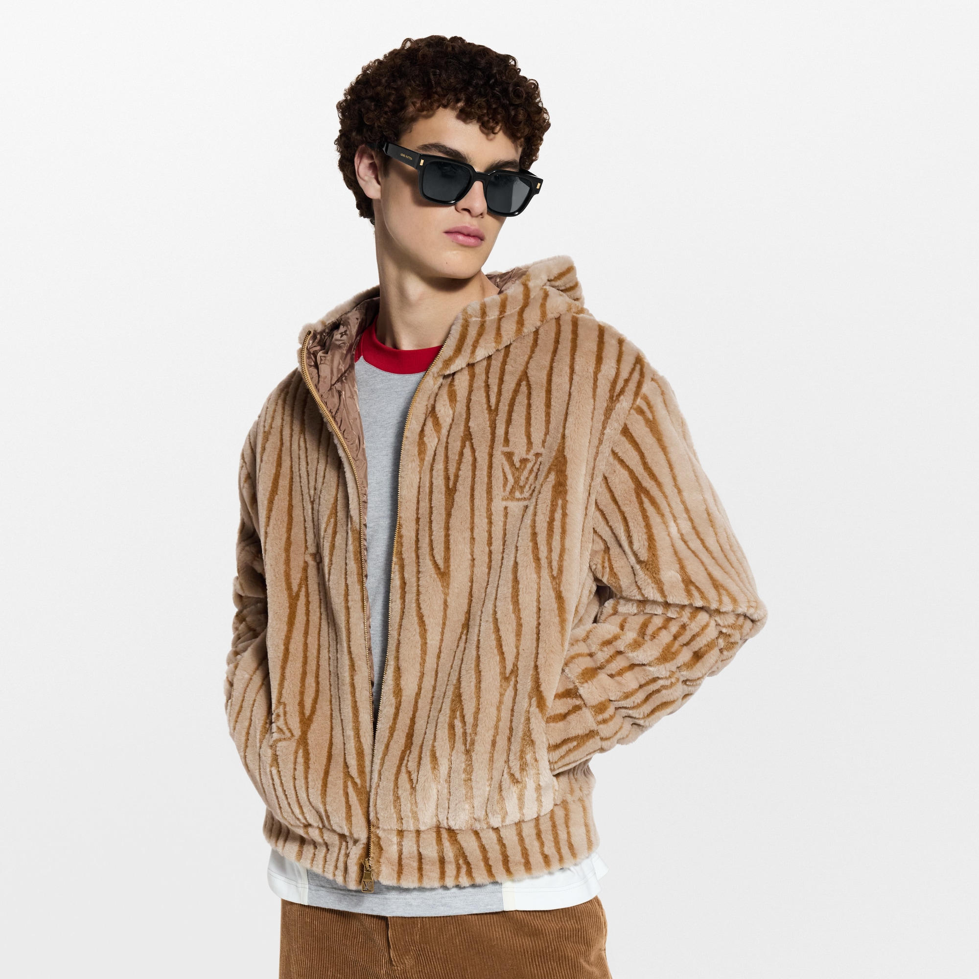 Epi  Fleece Hooded  Blouson  in New