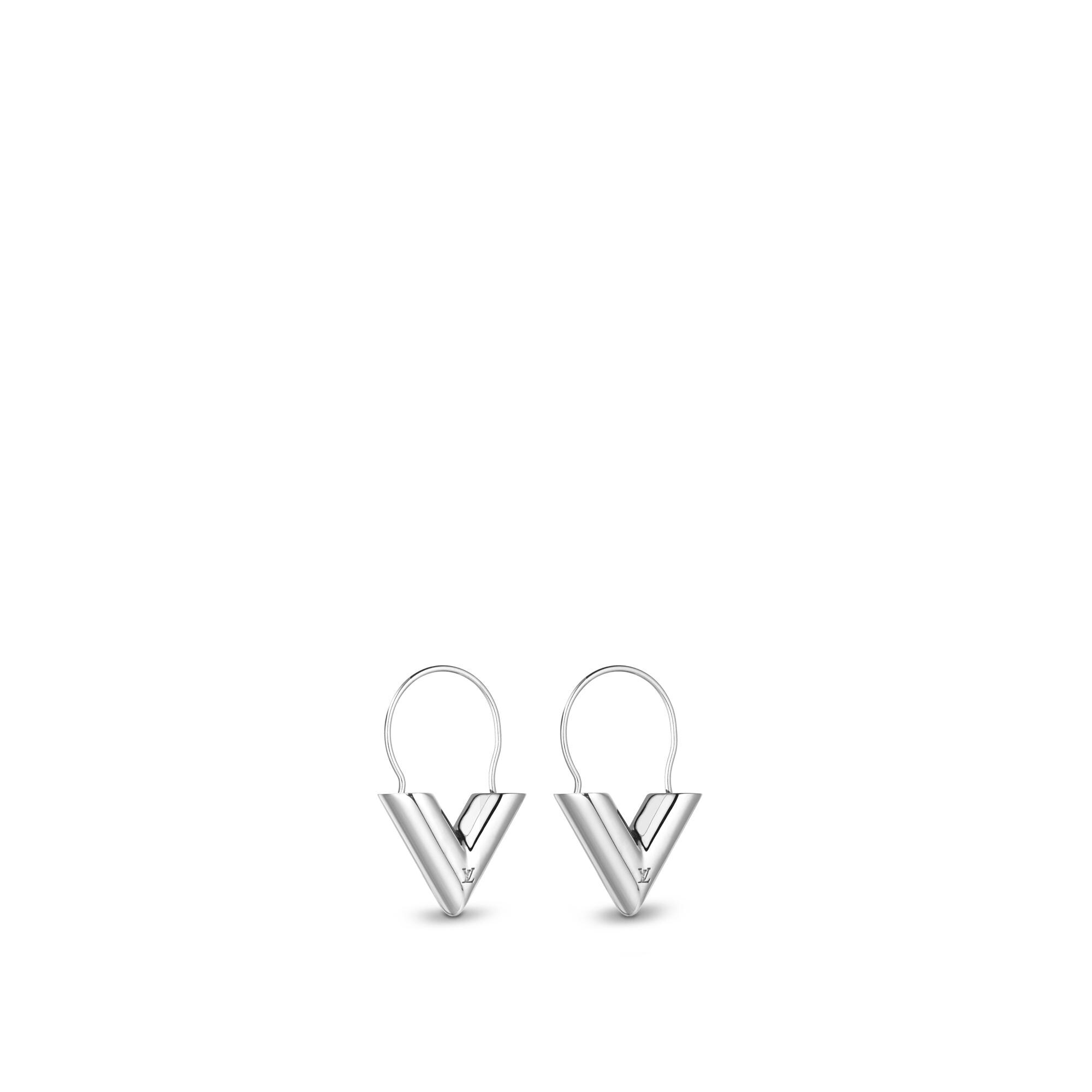 louis vuitton v earring