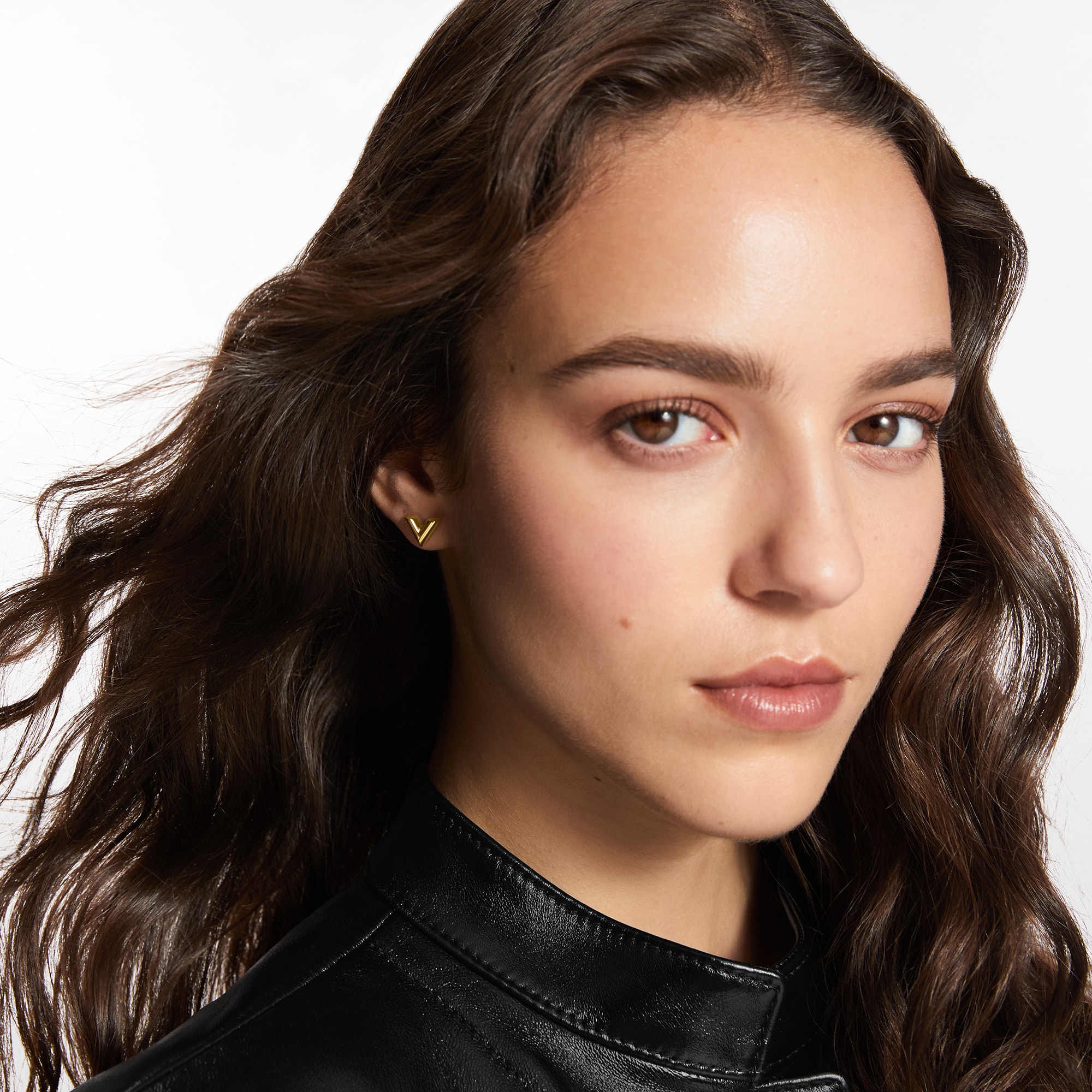 Essential V Stud Earrings . in Women