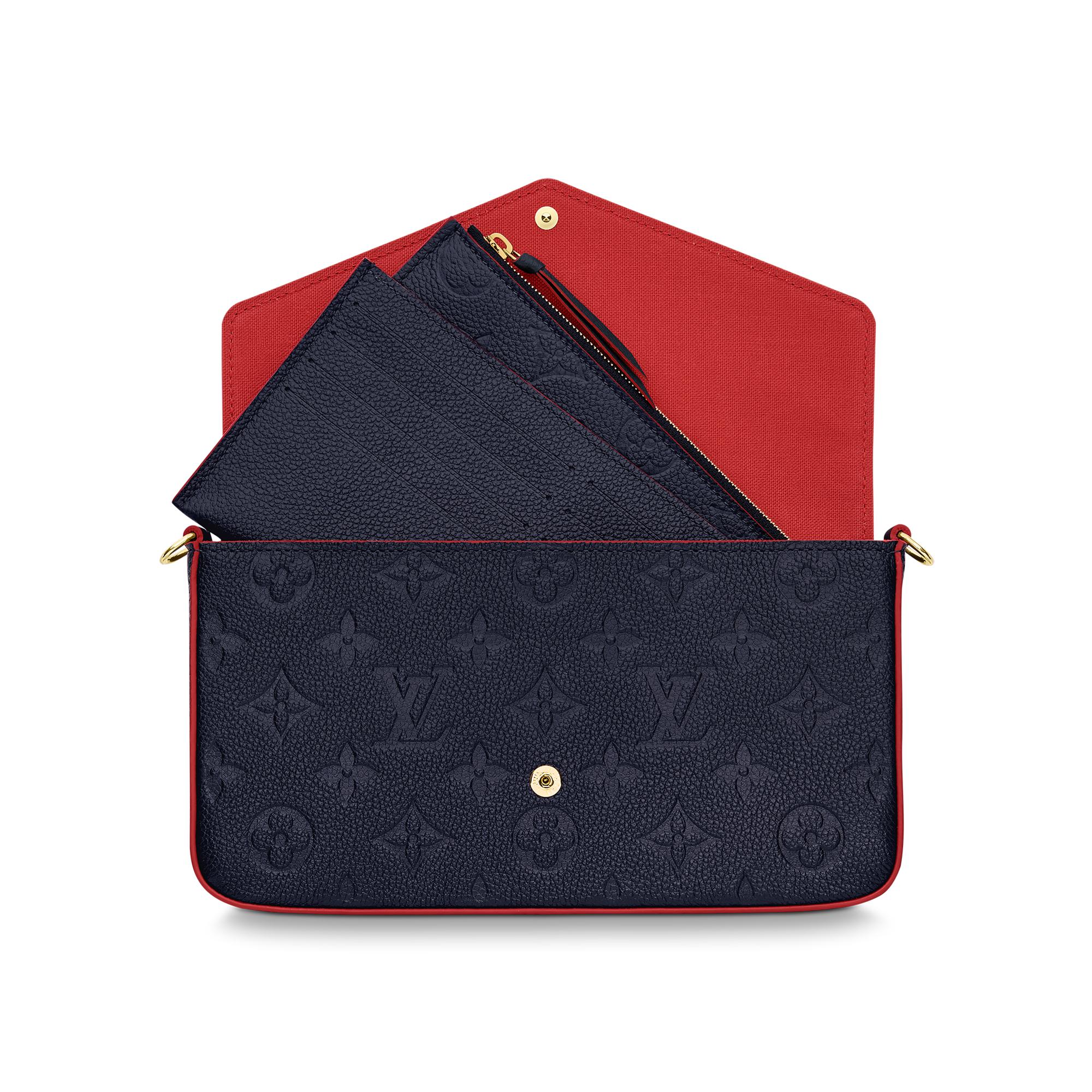 Félicie Pochette Monogram Empreinte Leather - Wallets and Small Leather  Goods | LOUIS VUITTON