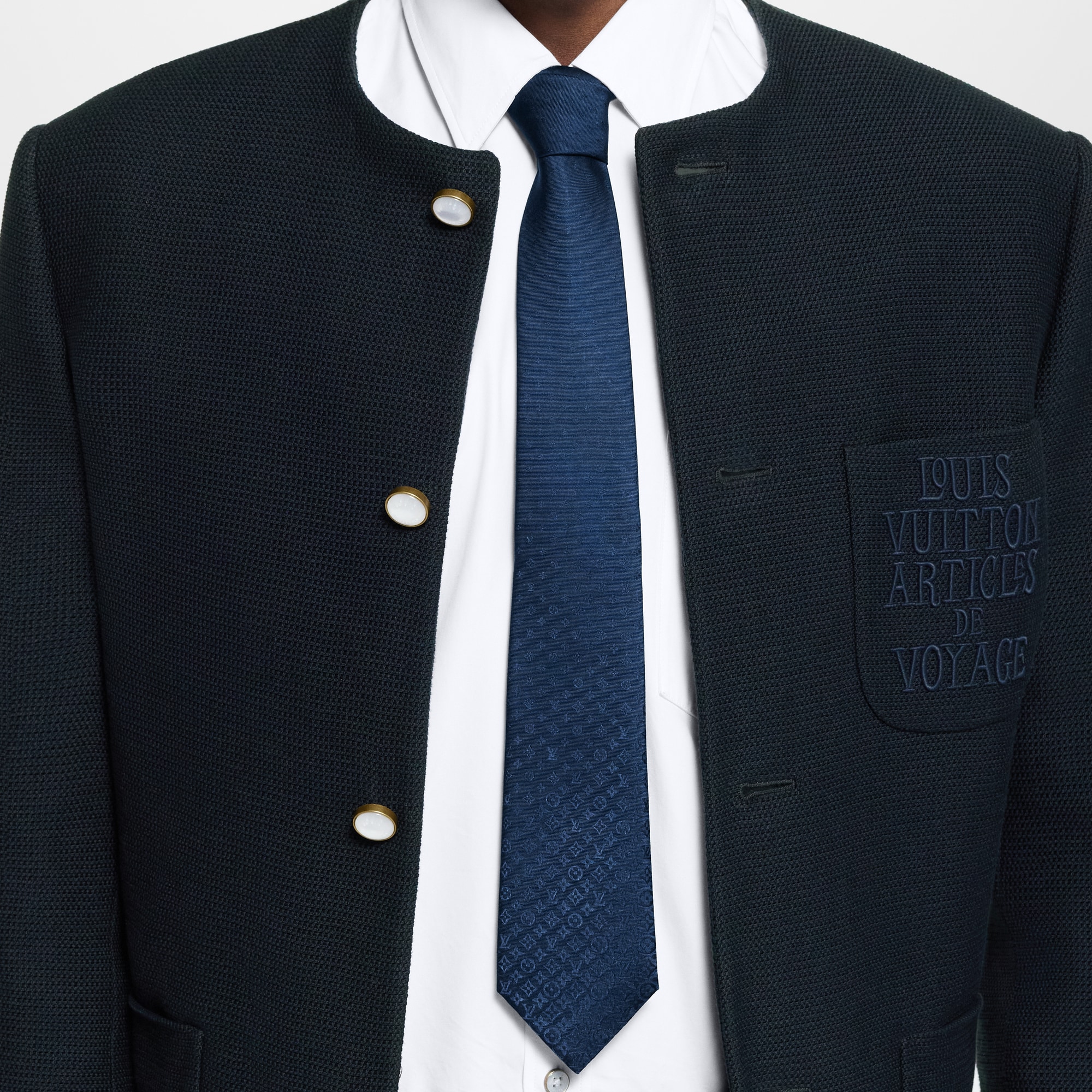 Fading Monogram Tie . in Men