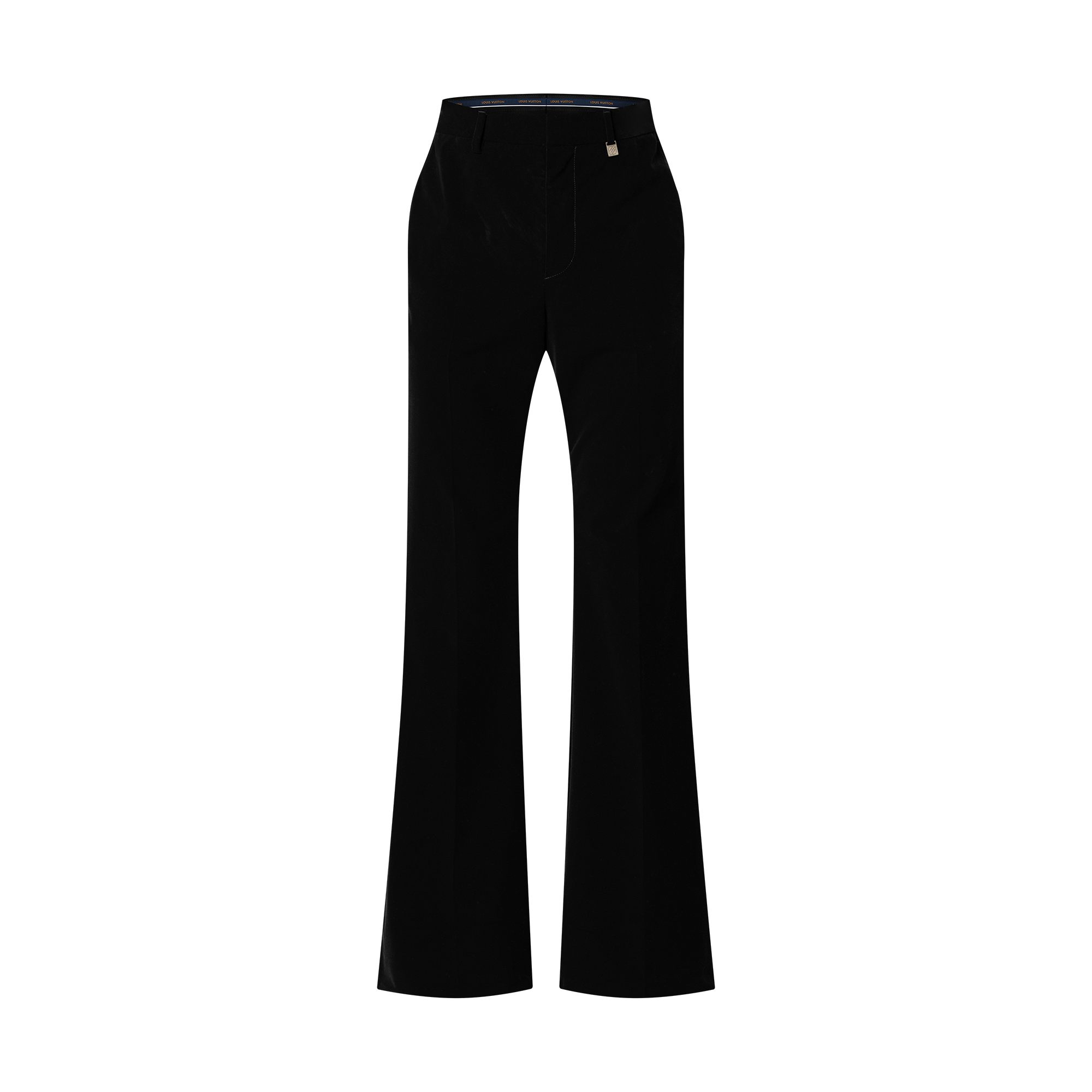 Flared Tailored Velvet Pants  in Men