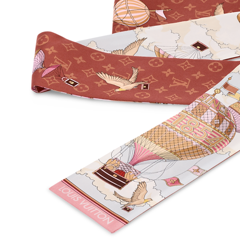 From The Cloud Bandeau . in Women's Accessories Silk Squares and Bandeaus collections by Louis Vuitton (Product zoom)
