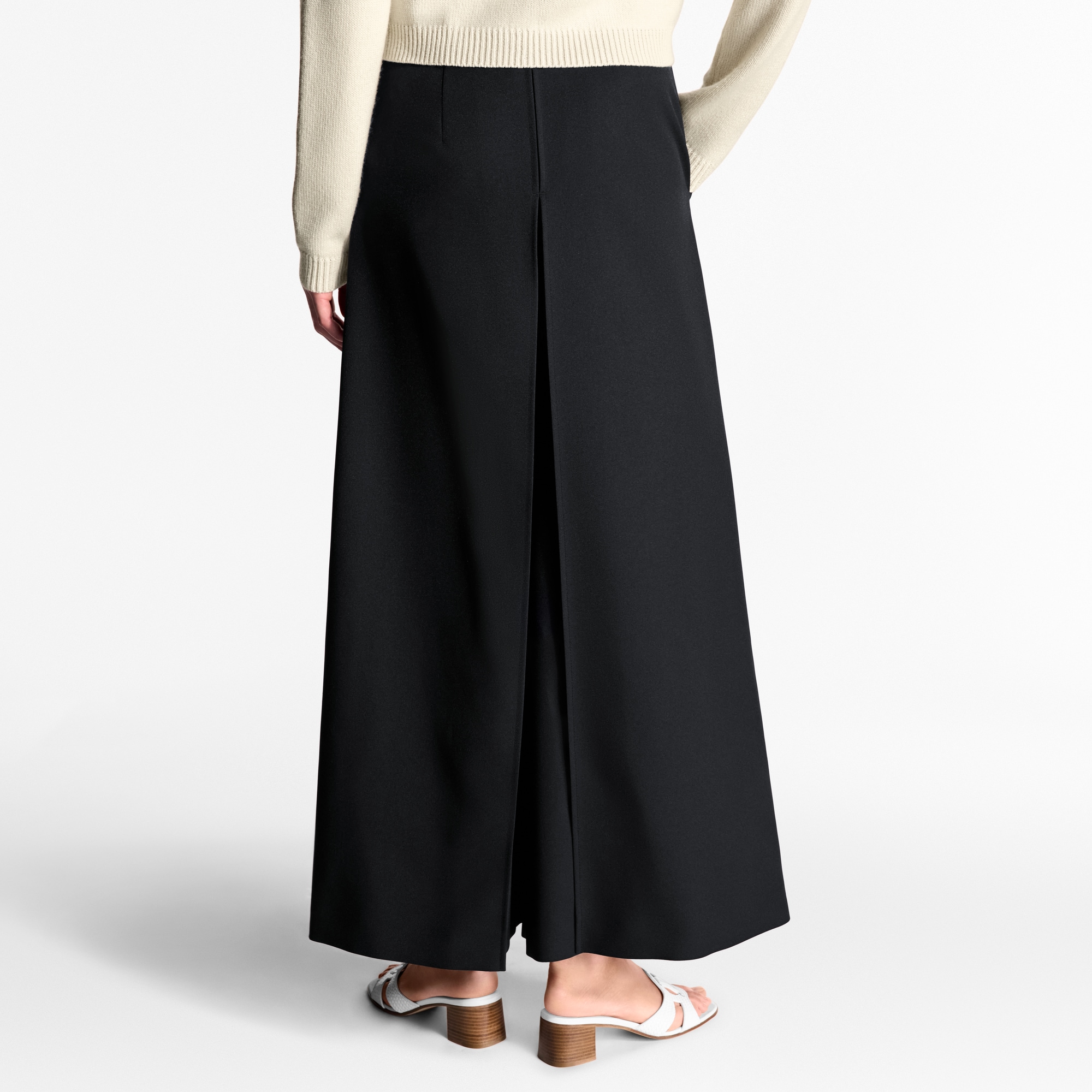 Gabardine Pleat Pants  in Women