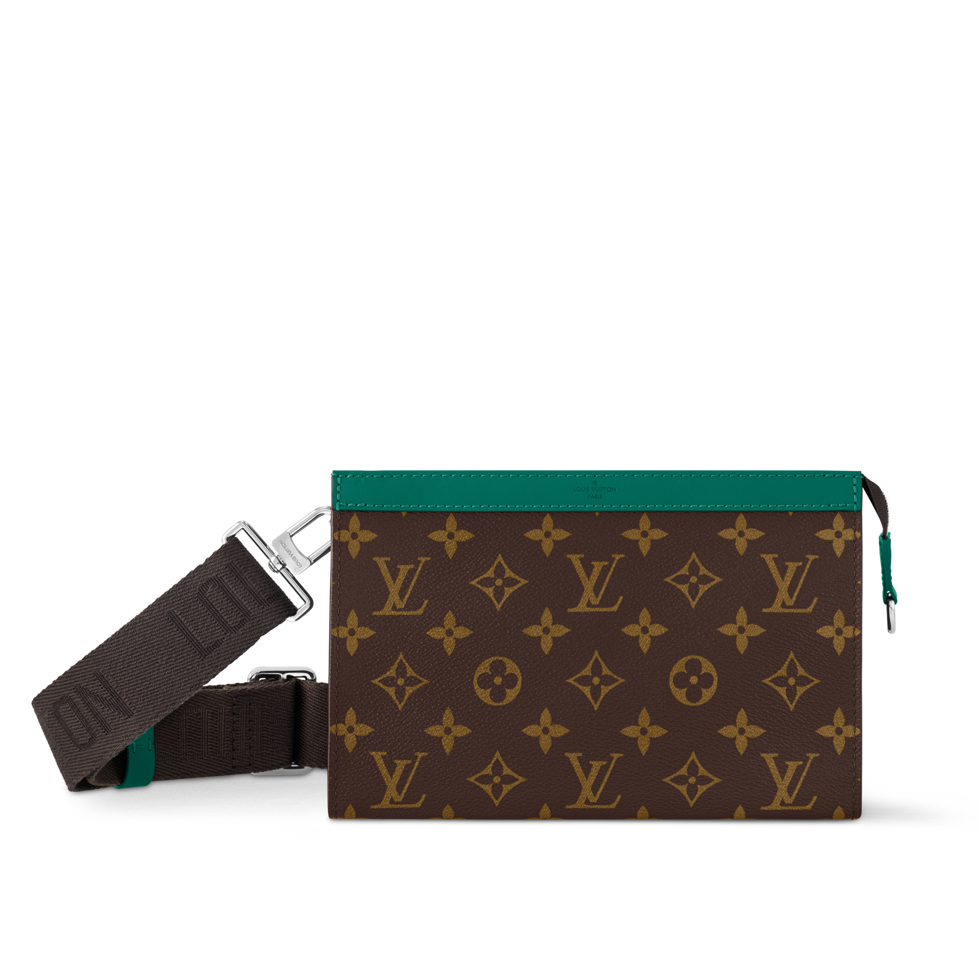 Gaston Wearable Wallet Monogram Macassar Canvas in Bags and Small Leather Goods