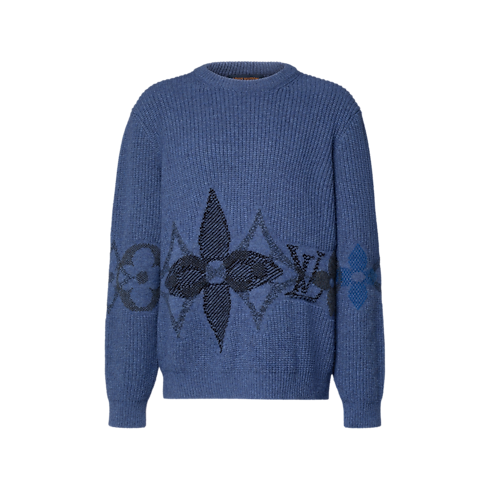Graphic Crewneck in New's For Men Digital Preorder: LV Ski collections by Louis Vuitton (Product zoom)